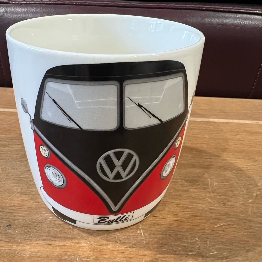 VW T1 Bulli bus coffee mug. Great find for the Volkswagen lover.